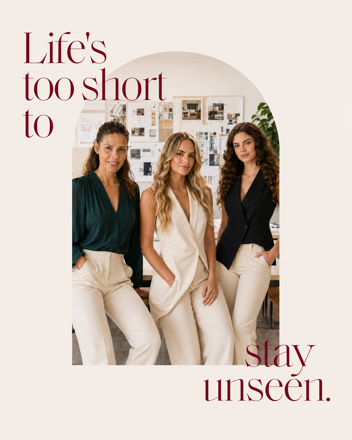 Marie, Kelly und Ann-Sophie im MK Design Studio